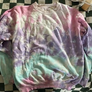 Ariana Grande “God is a Woman” Tie Dye Sweatshirt, L